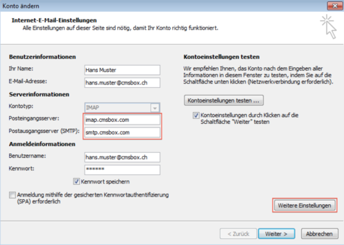 OL 2010 change imap 3 OL 2010 change imap 3