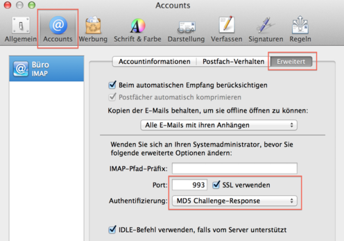 AM change imap 2 AM change imap 2