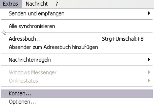 OE change imap 1 OE change imap 1